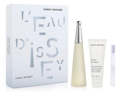 Estuche Issey Miyake Woman 3pzs 100ml EDT+10ml EDT+Crema